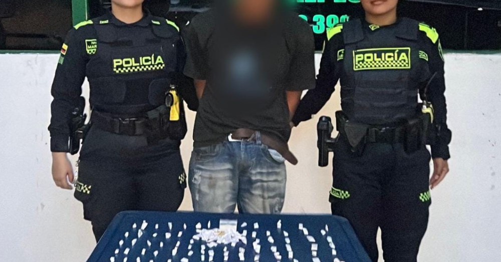 capturan a joven con 281 dosis de bazuco en operativos contra el microtráfico
