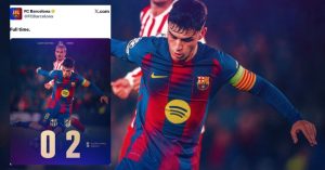 Atlético golpea al Barcelona y toma ventaja en Champions