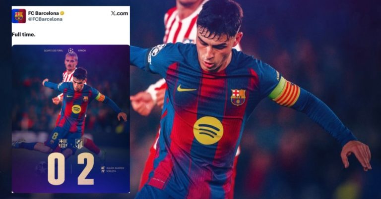 Atlético golpea al Barcelona y toma ventaja en Champions