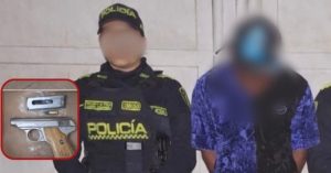 CAE HOMBRE ARMADO TRAS PERSECUCIÓN EN EL BARRIO VILLA TERESA DE NEIVA