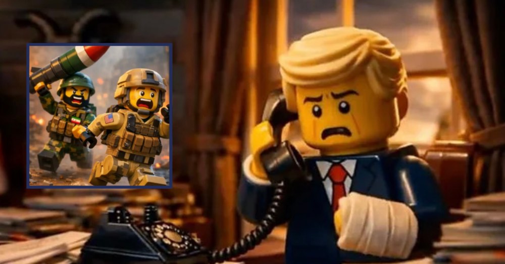 IA y Lego: la nueva propaganda de Irán