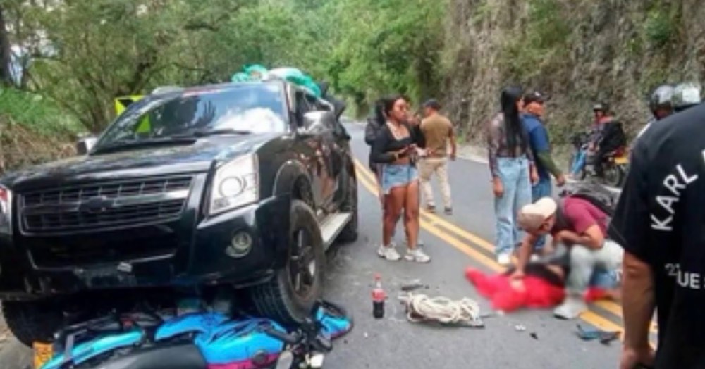 Colisión en Los Cajones deja un herido en la vía San Agustín–Pitalito